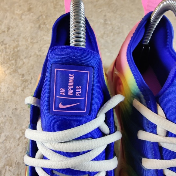 Nike Air Vapor Max Plus 'Cotton Candy Rainbow' FJ4550-606 Womens 7 *Barely Worn - Picture 4 of 12